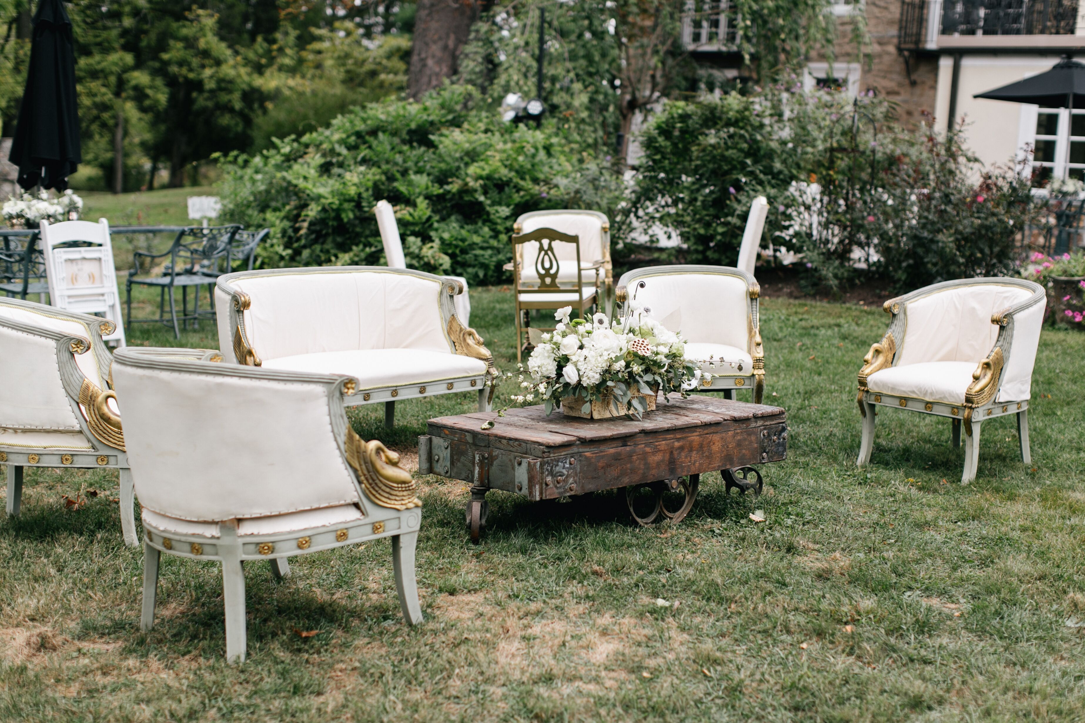 Rustic Outdoor Cocktail Hour