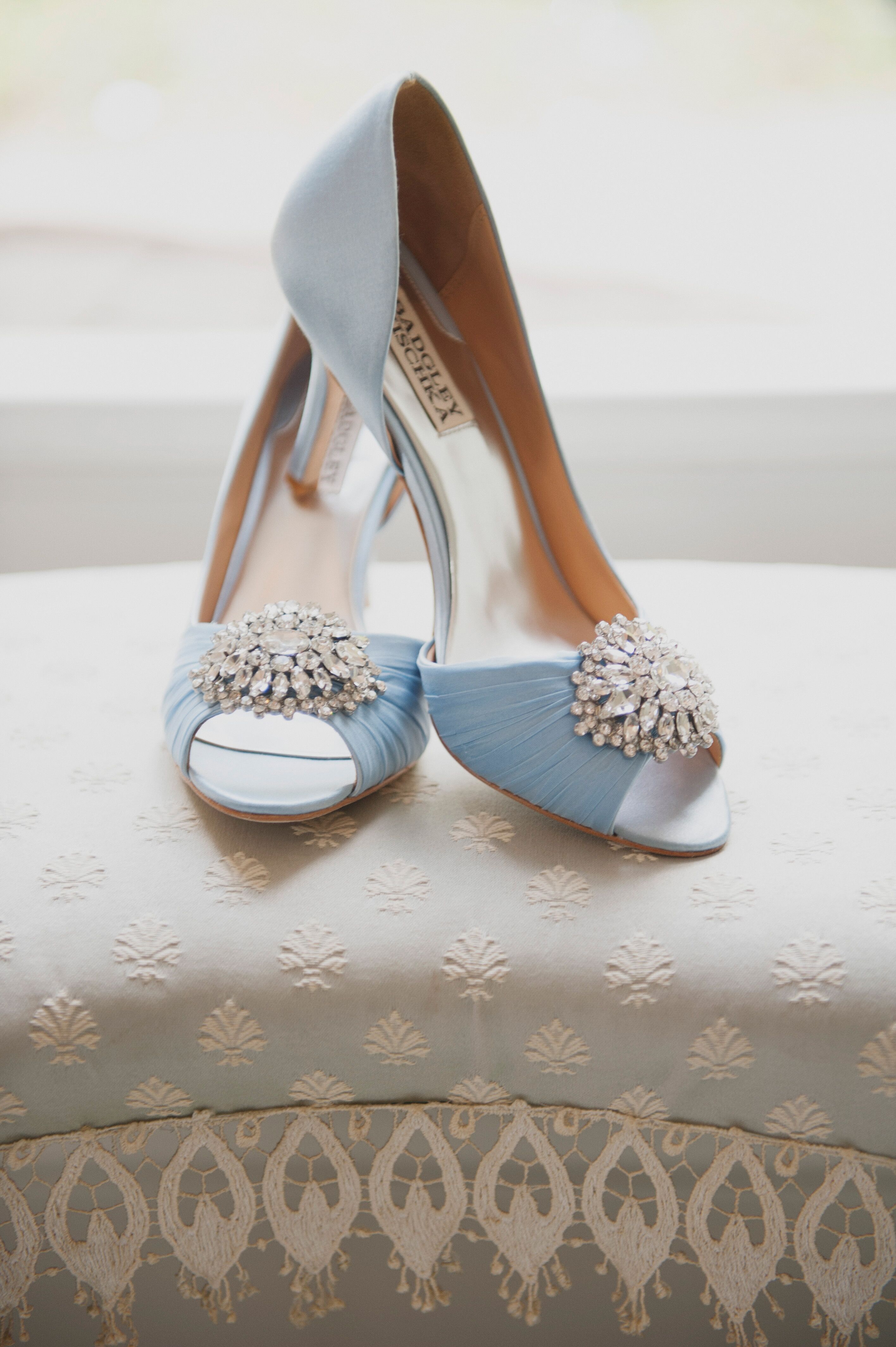 Light Blue Badgley Mischka Shoes