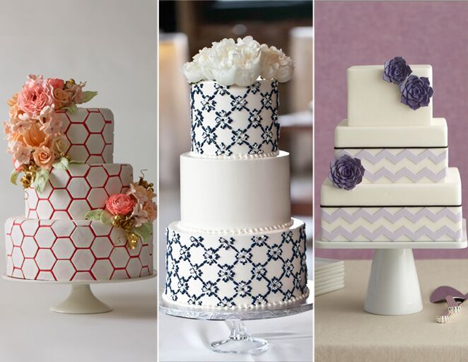 Modern wedding cake design ideas
