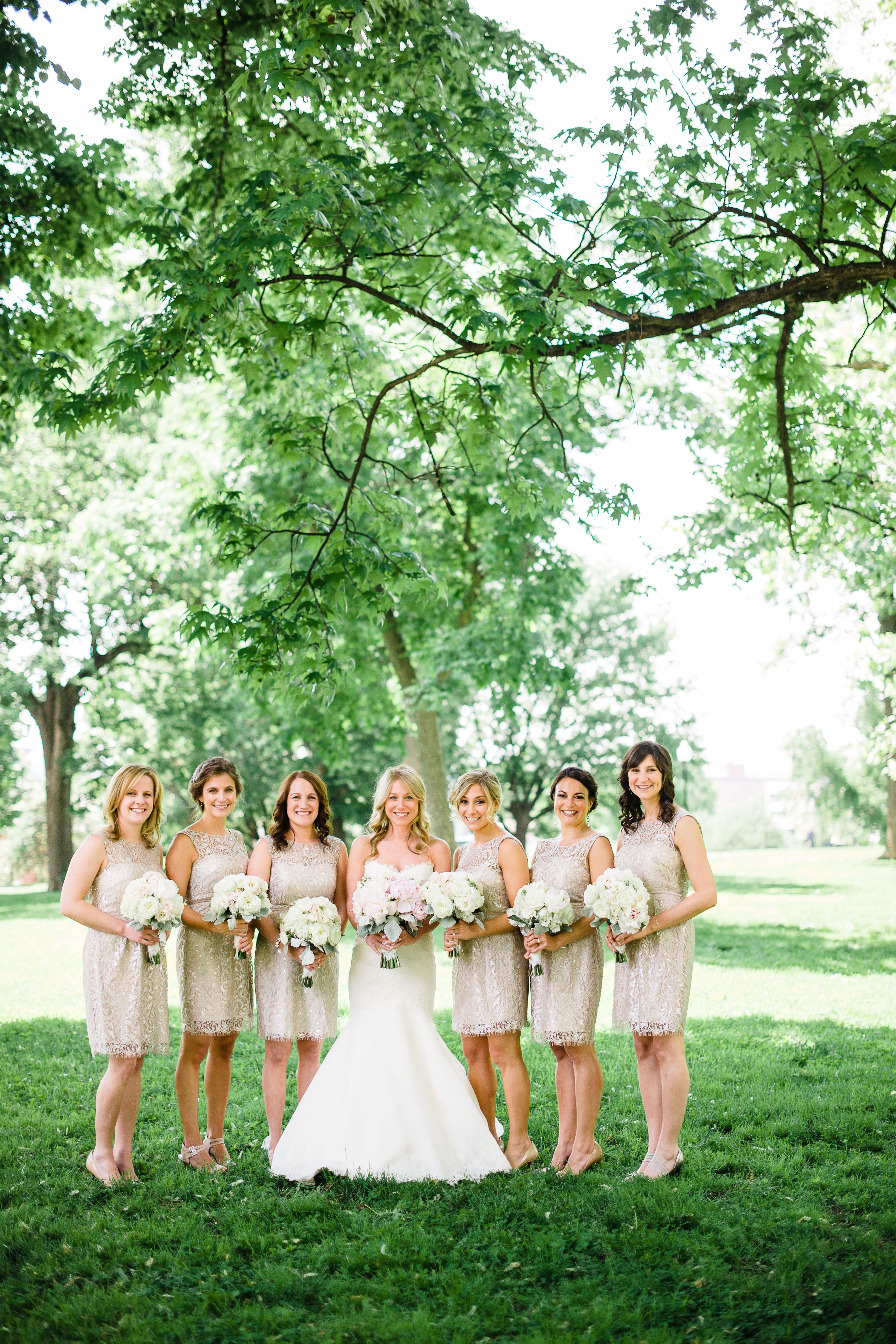 jenny yoo champagne dress Bridesmaids  Jenny Yoo
