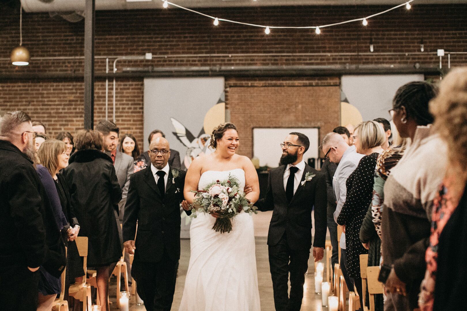 Bridal Procession at at PAIKKA in St. Paul, Minnesota