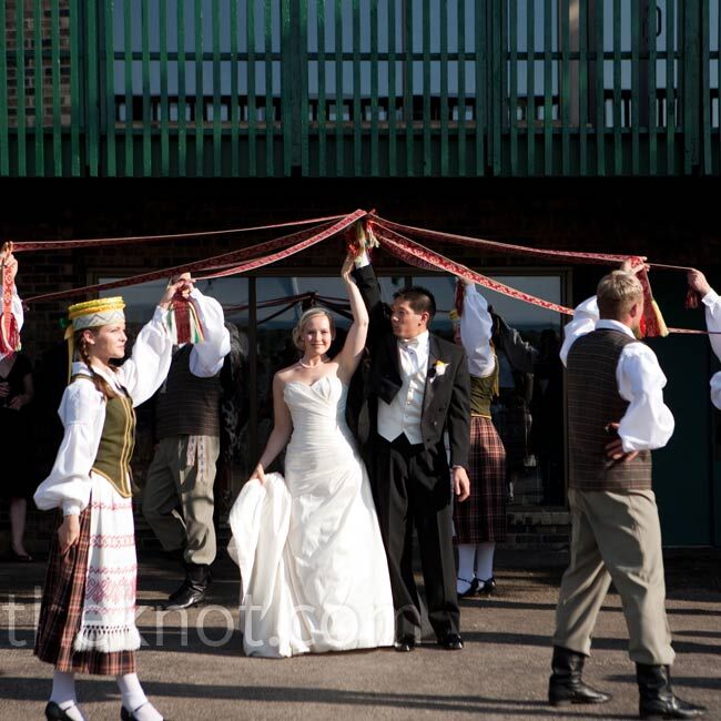 Traditional lithuanian wedding on sale dress