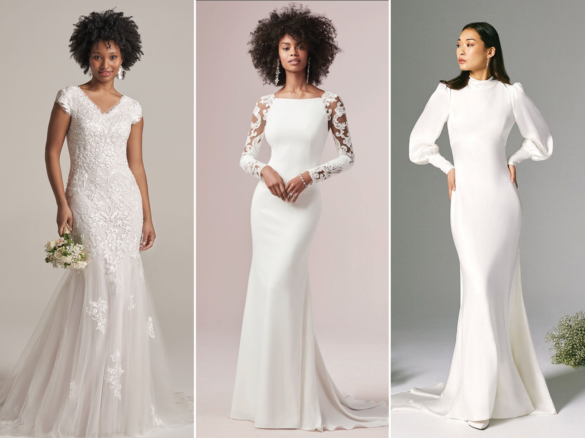 Modest Wedding Dresses For Every Wedding Style 