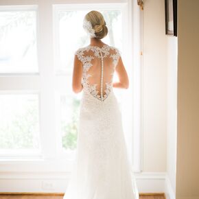 A Driftwood Arch at the Ceremony