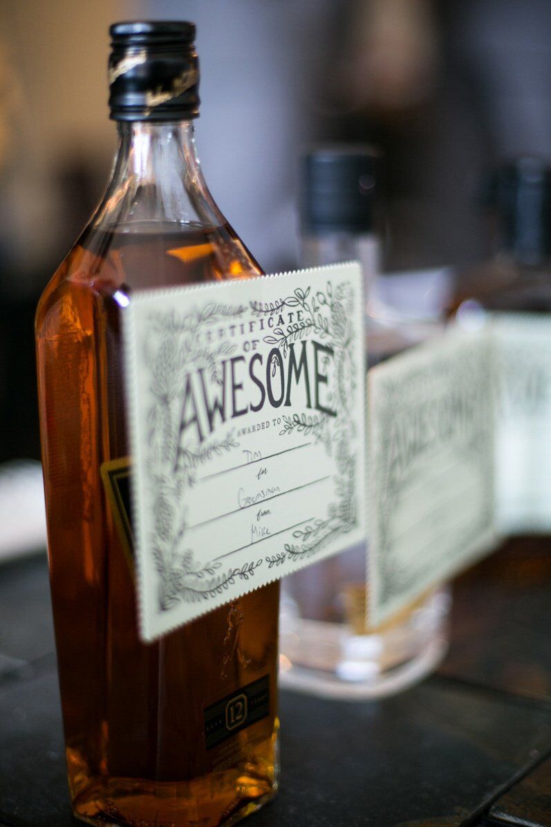 Personalized Whiskey Groomsmen Gifts