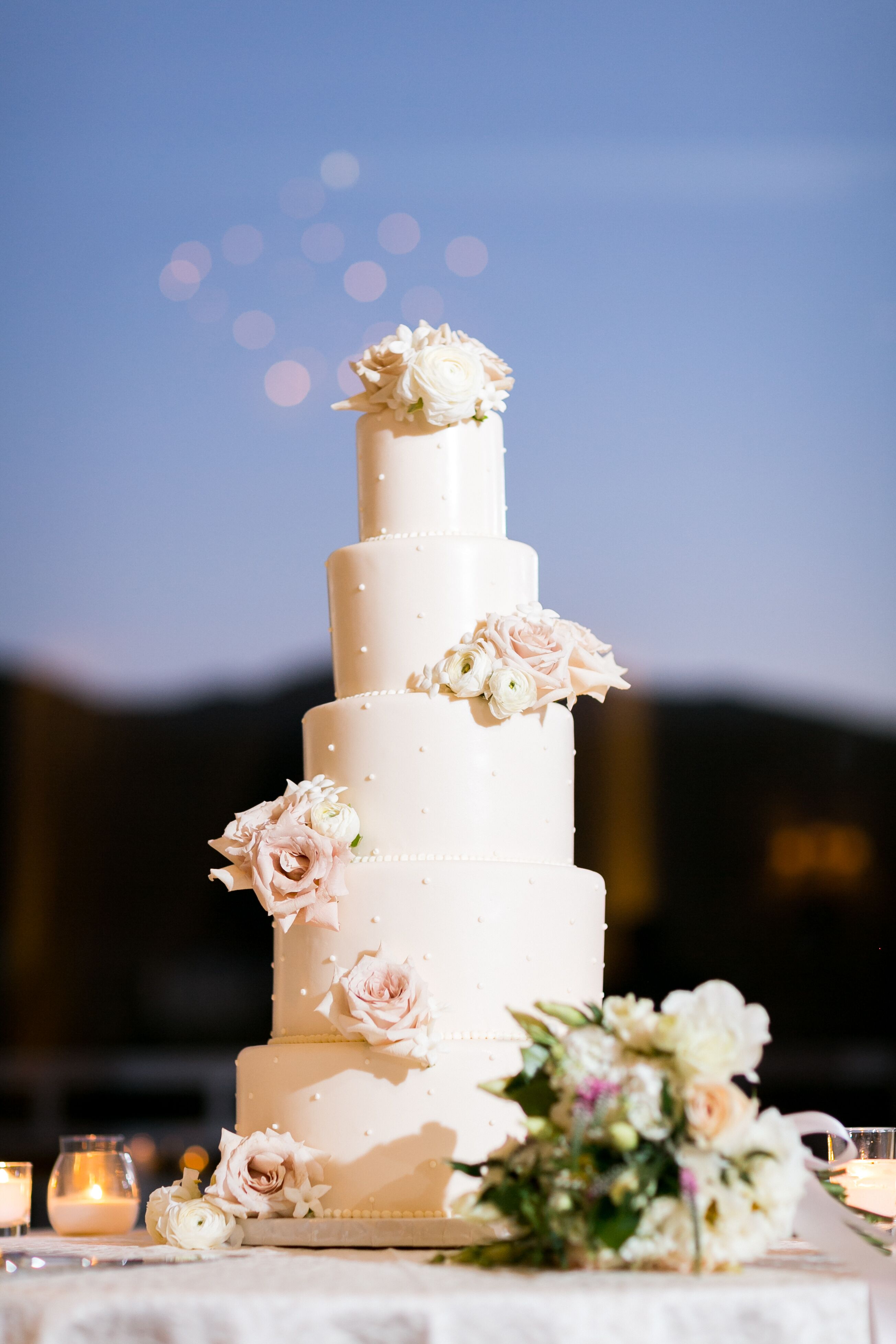 Five-Tier Wedding Cake