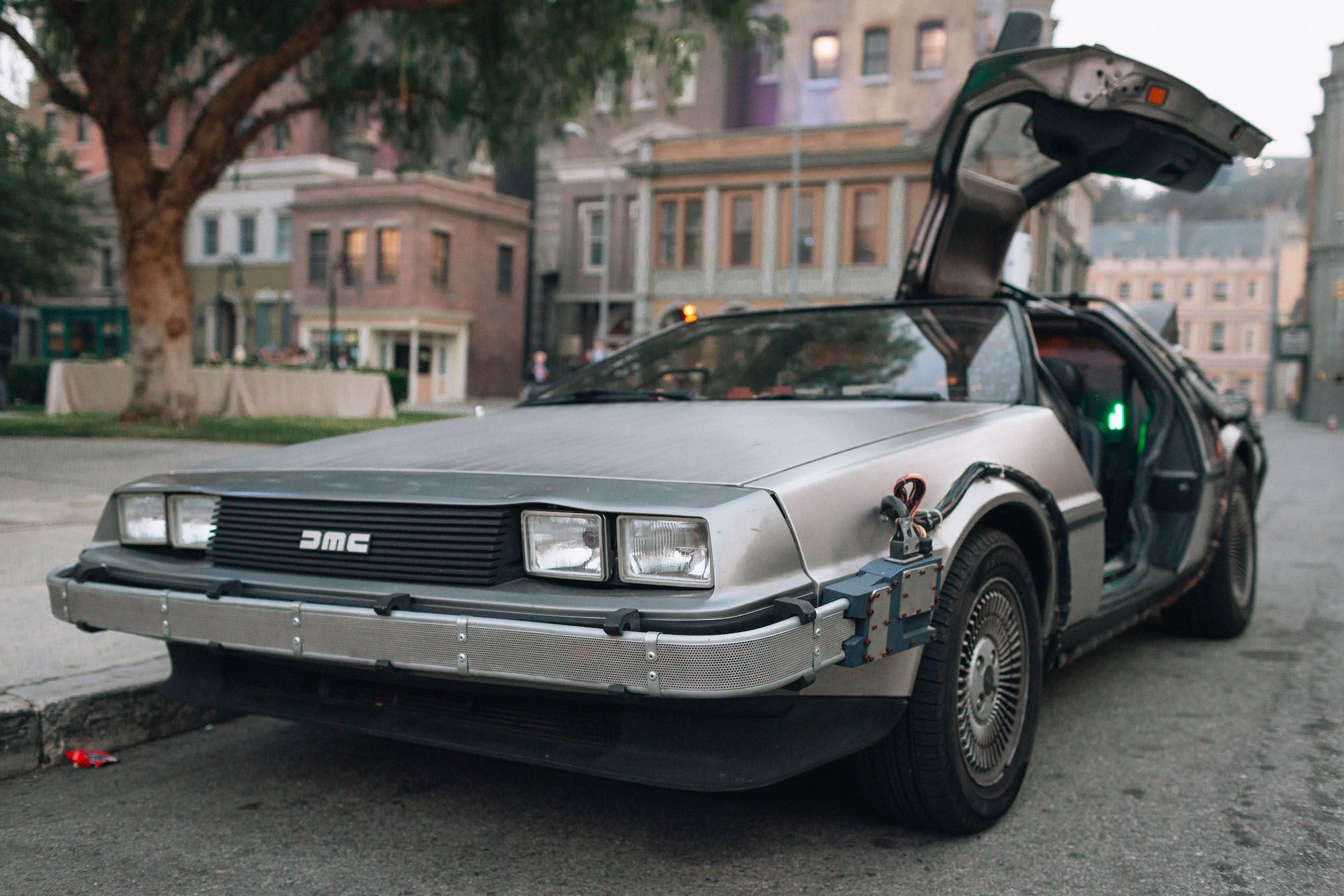 back to the future car real name