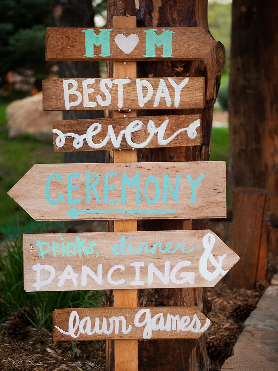 21 Pretty Diy Wedding Signs