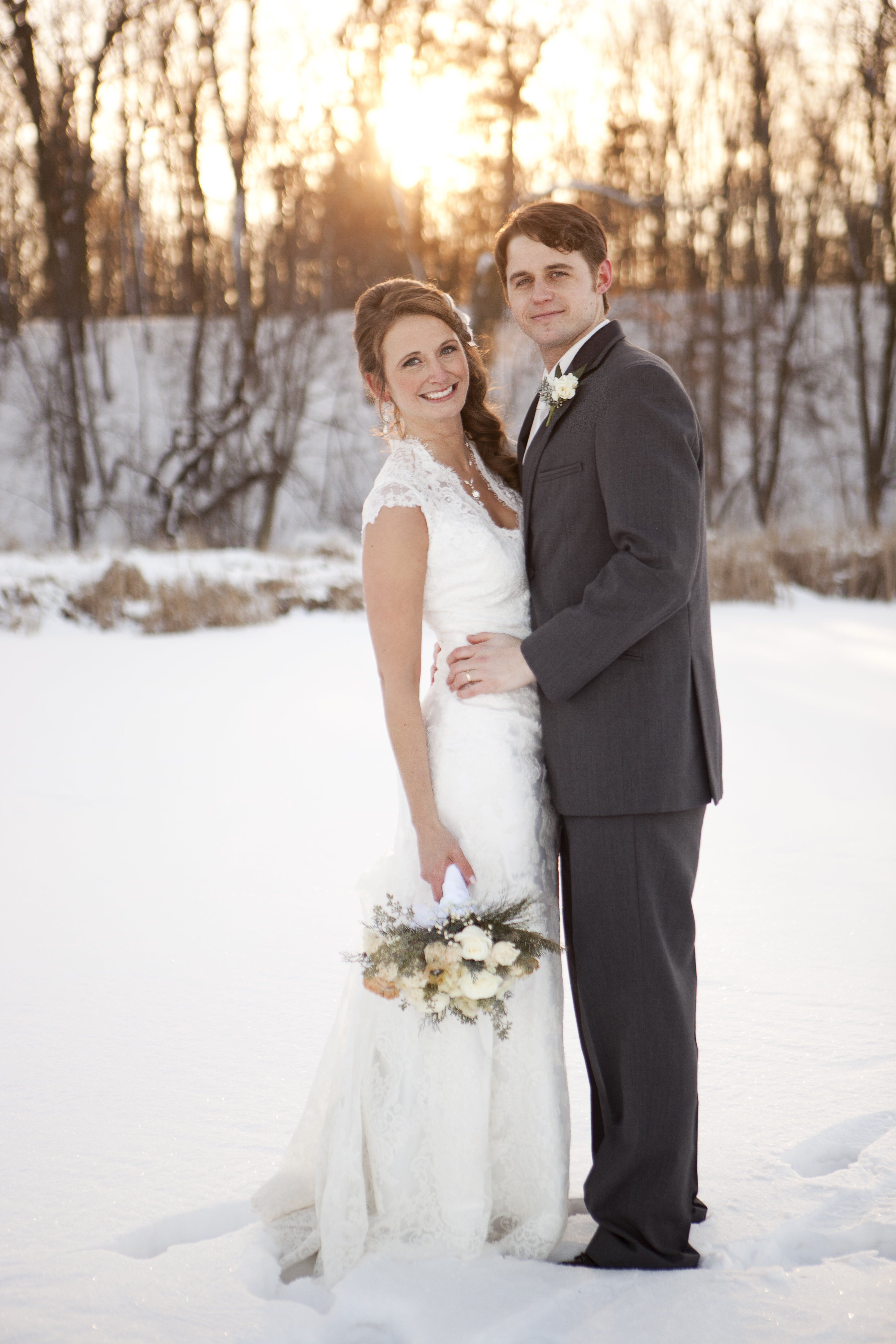 A Rustic Winter Wedding  in Maple  Grove  MN 