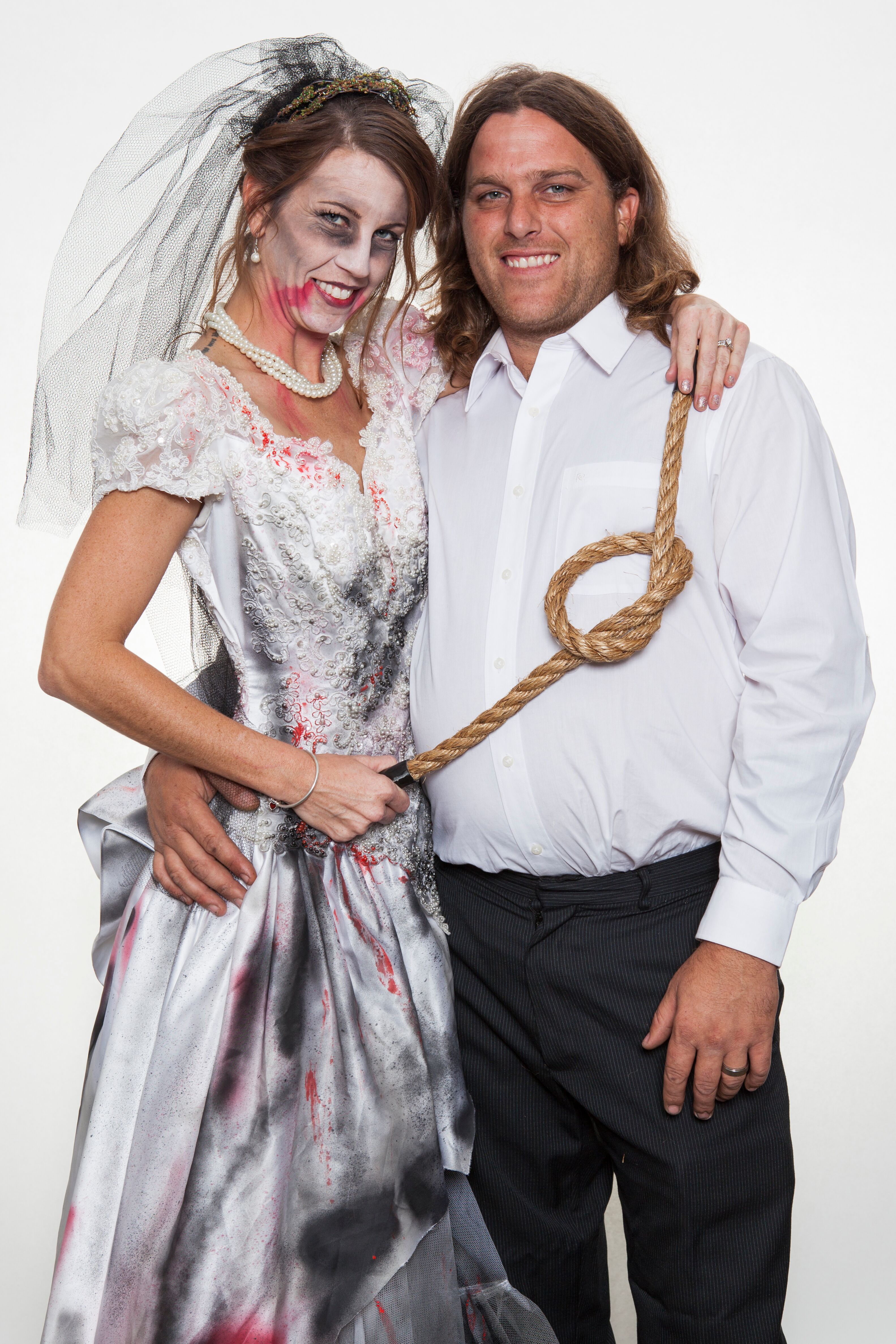 A Halloween Themed Wedding at a Private Residence in Lithia, Florida