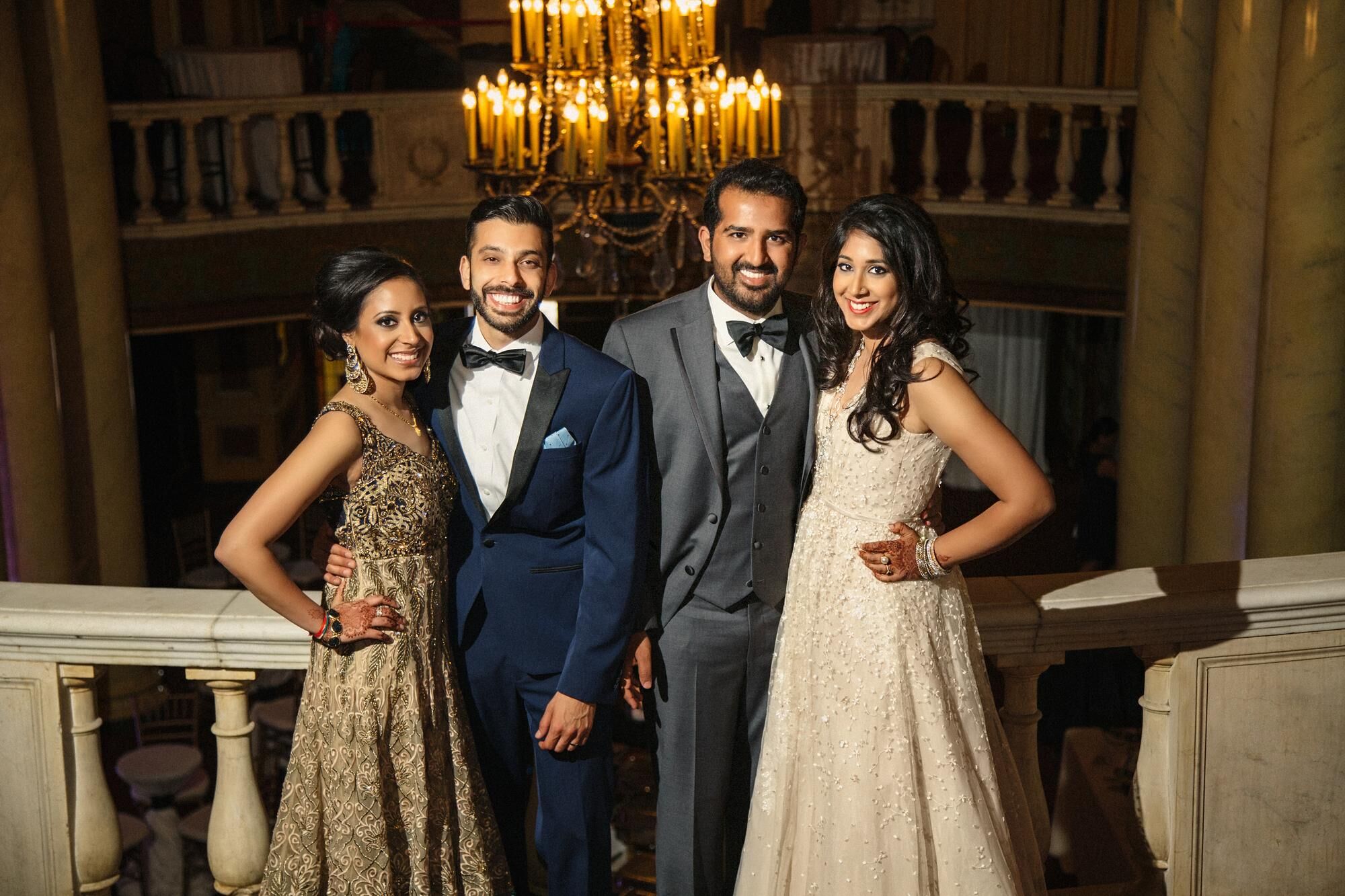 An Indian Double Wedding at The Fillmore Detroit in Detroit, Michigan