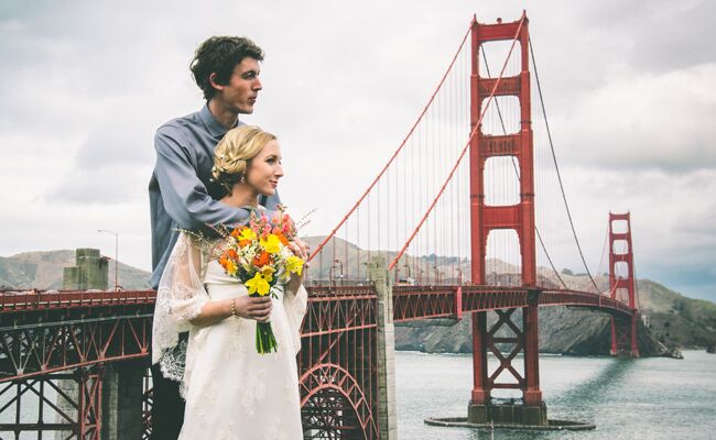 This Couple Eloped On The Golden Gate Bridge And The Photos Are