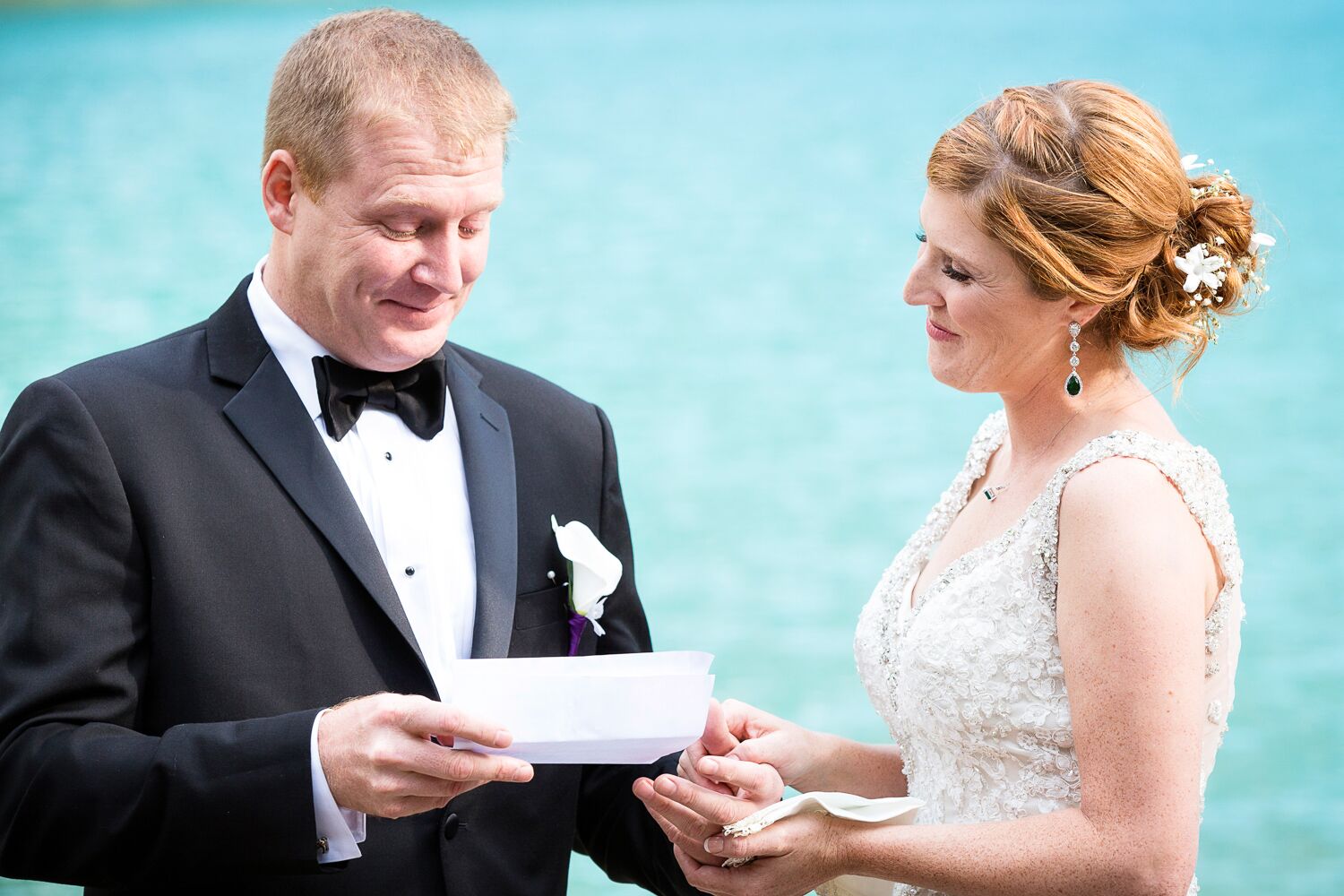 Handwritten Vows By The Bride And Groom