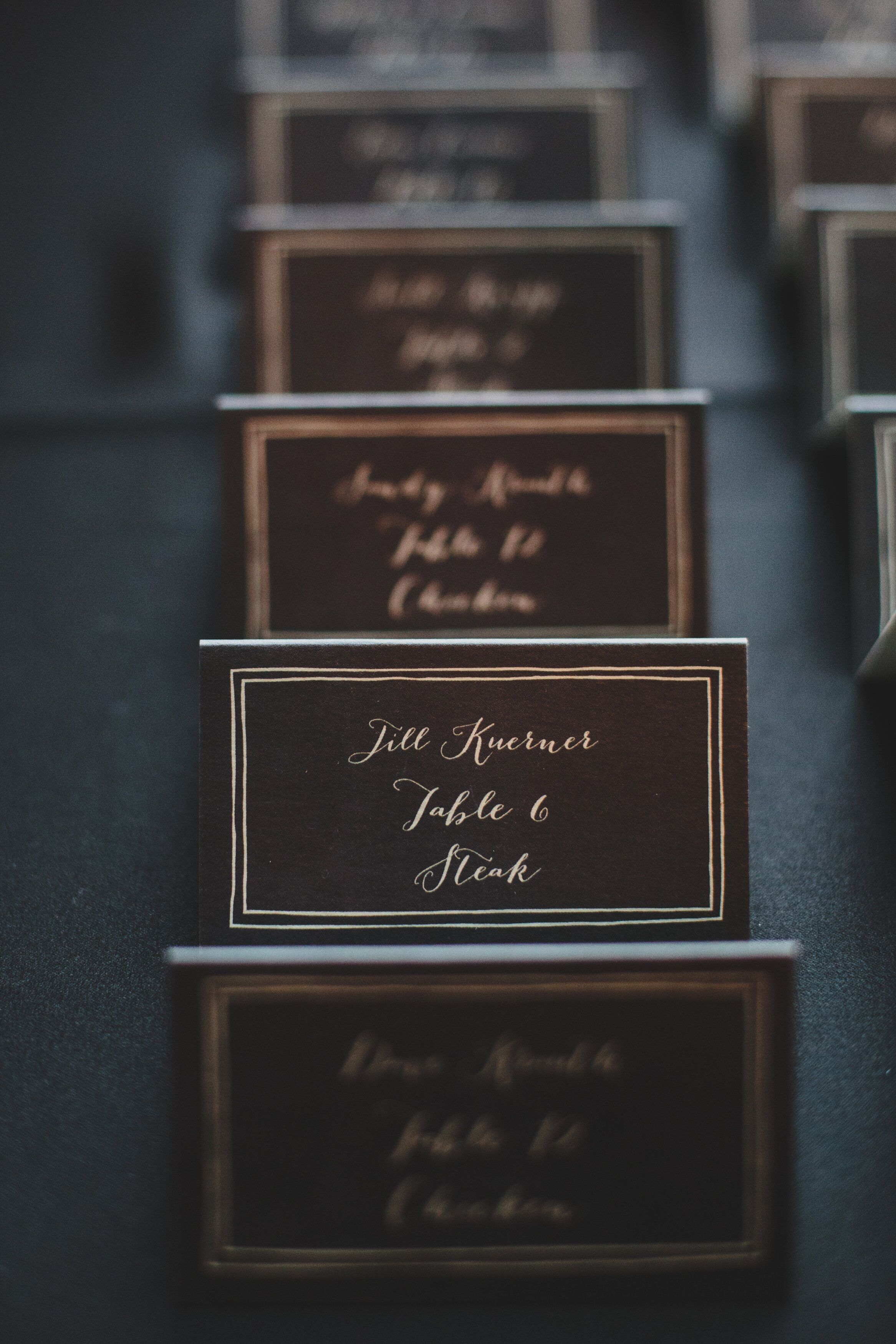 Simple Yet Elegant Place Cards