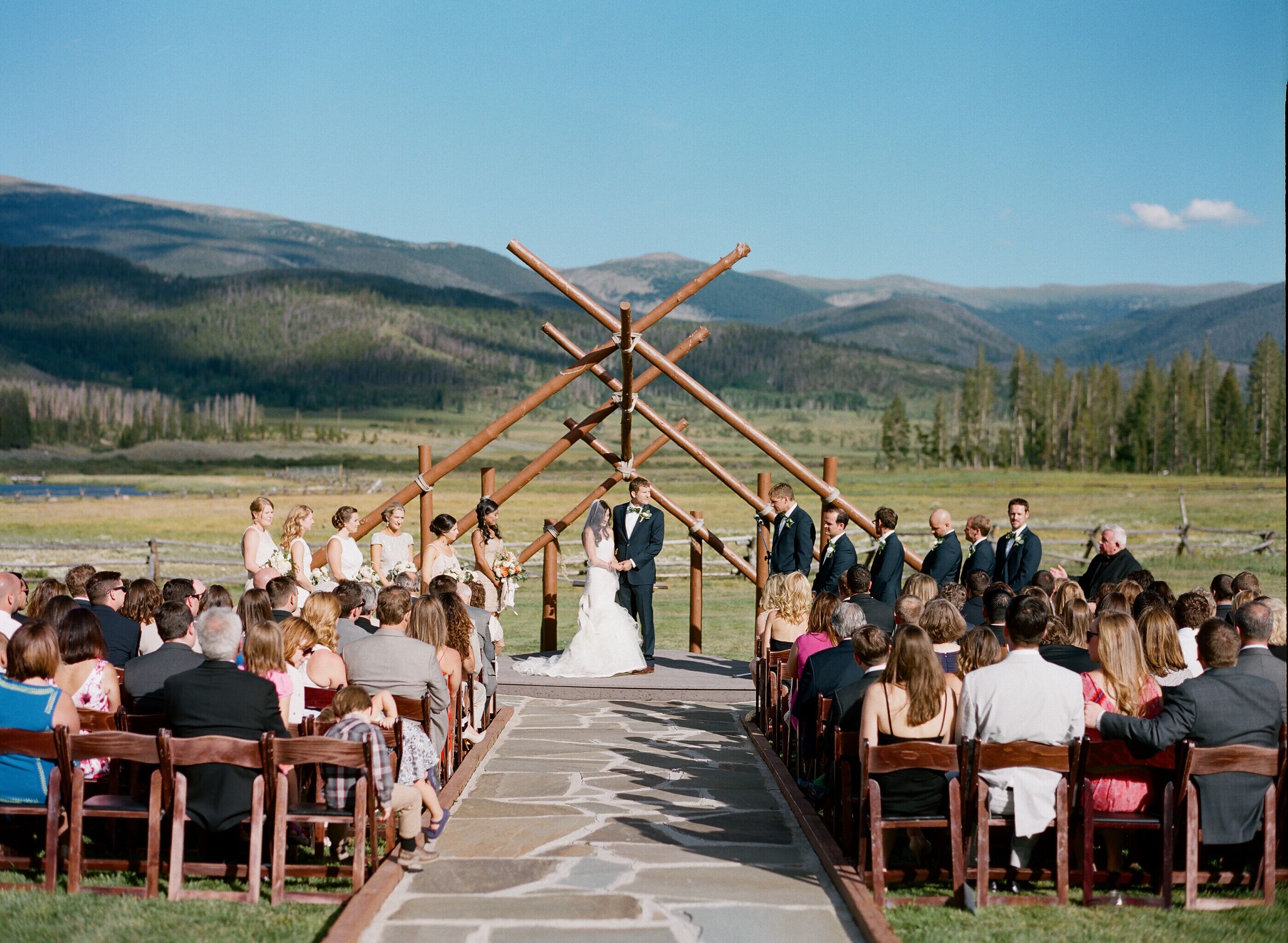 Devil's Thumb Ranch Wedding Ceremony