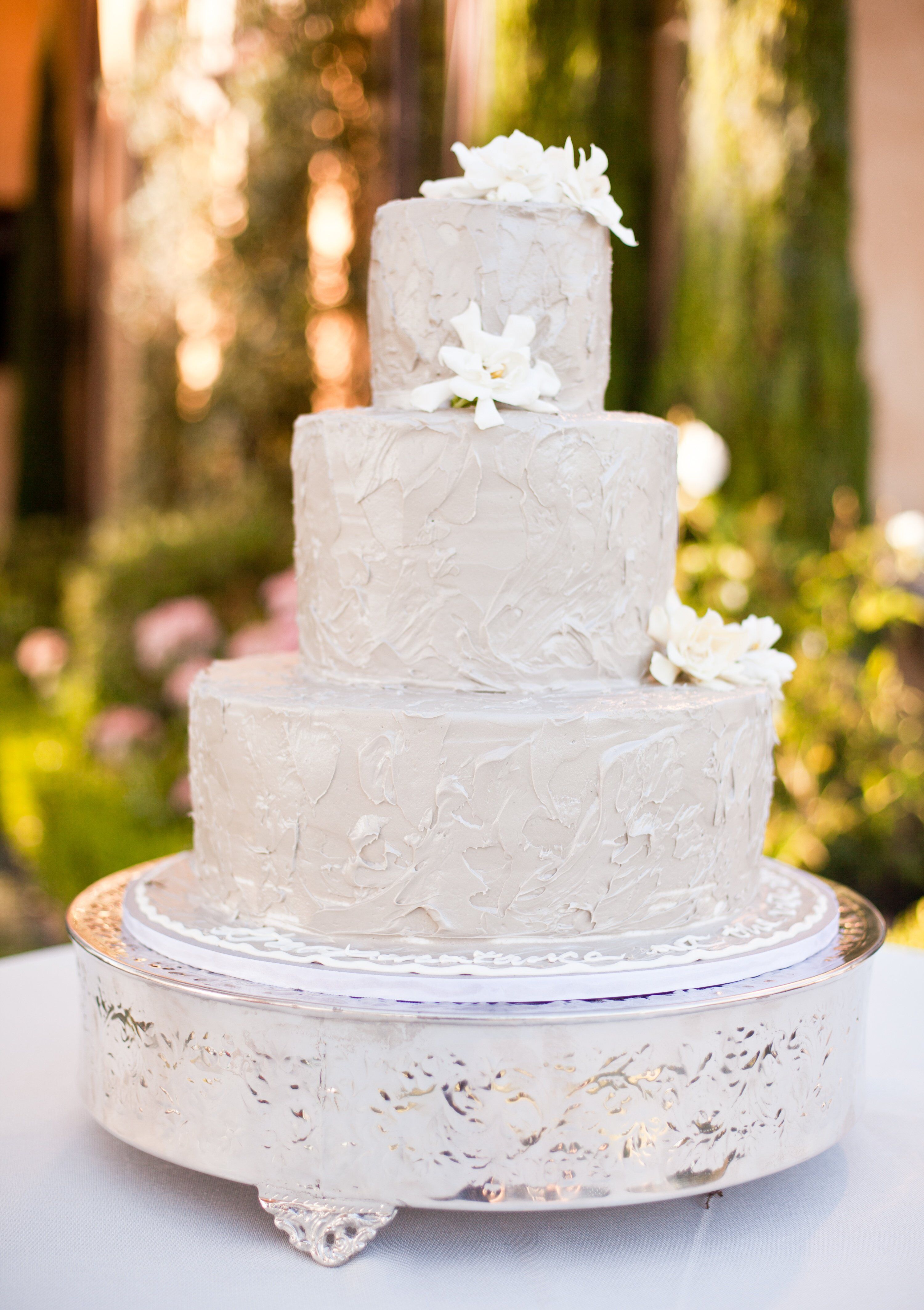 Taupe Buttercream Cake