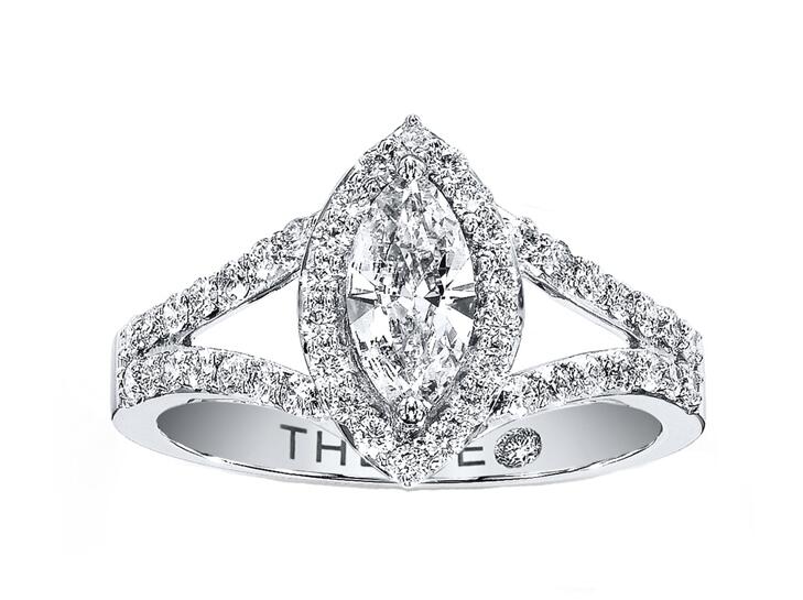 10 Marquise Engagement Rings You'll Love crazyforus
