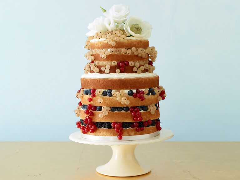 Colorful wedding cake ideas