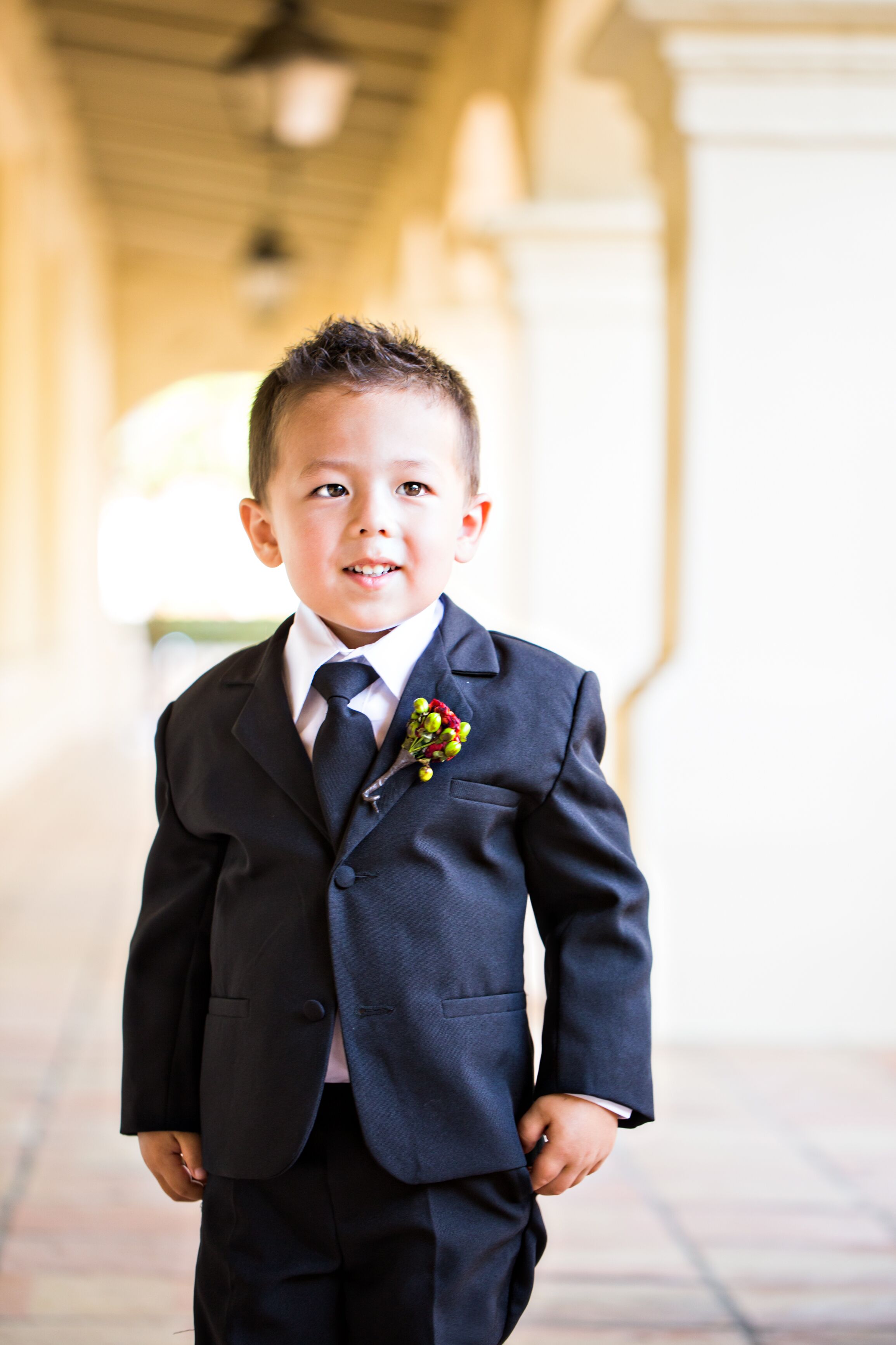 Charcoal Gray Ring Bearer's Suit