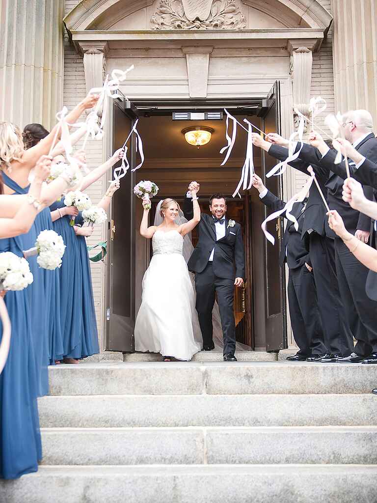 Creative Wedding Exit Toss Ideas