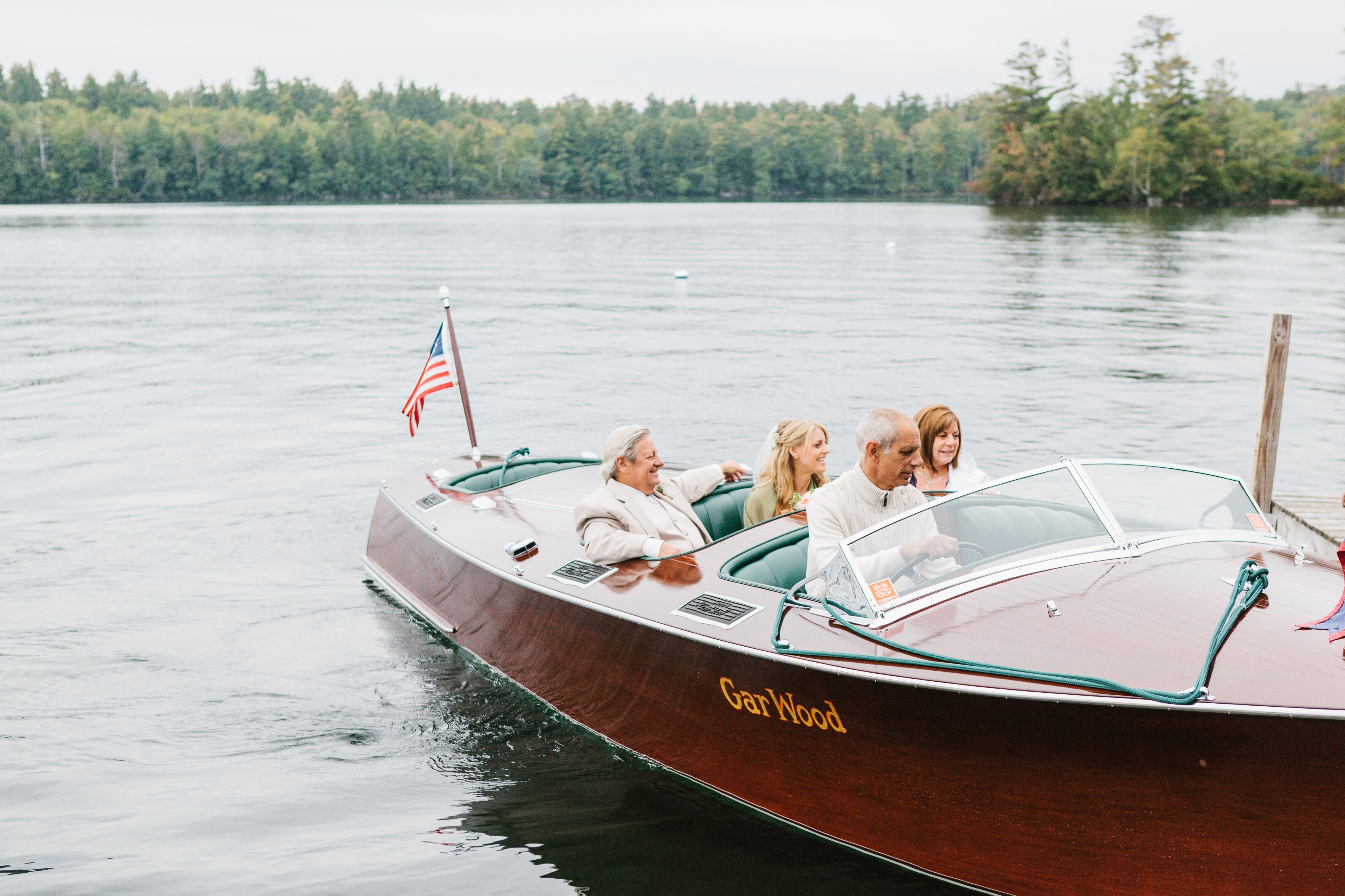 Bride's Ceremony Entrance by Boat