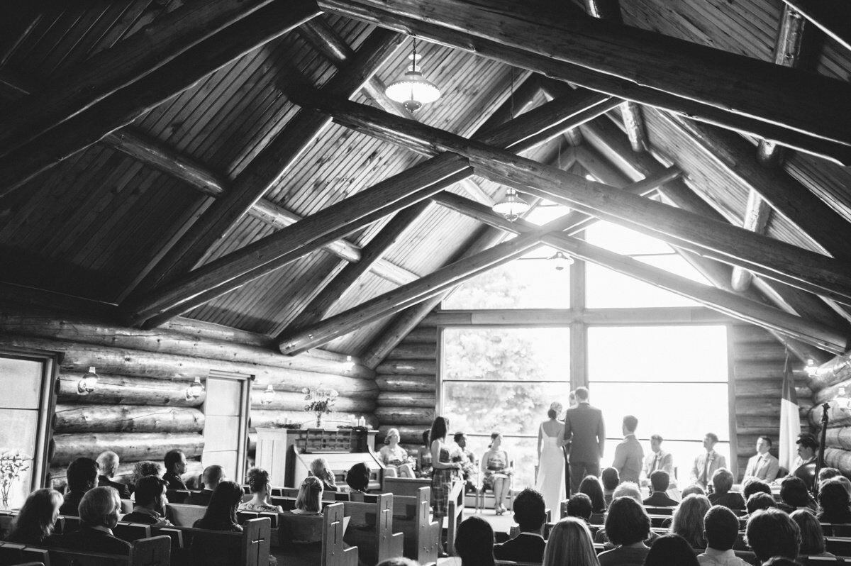 Log Chapel Ceremony