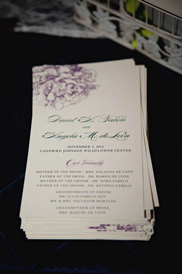 Purple Floral Designed Programs