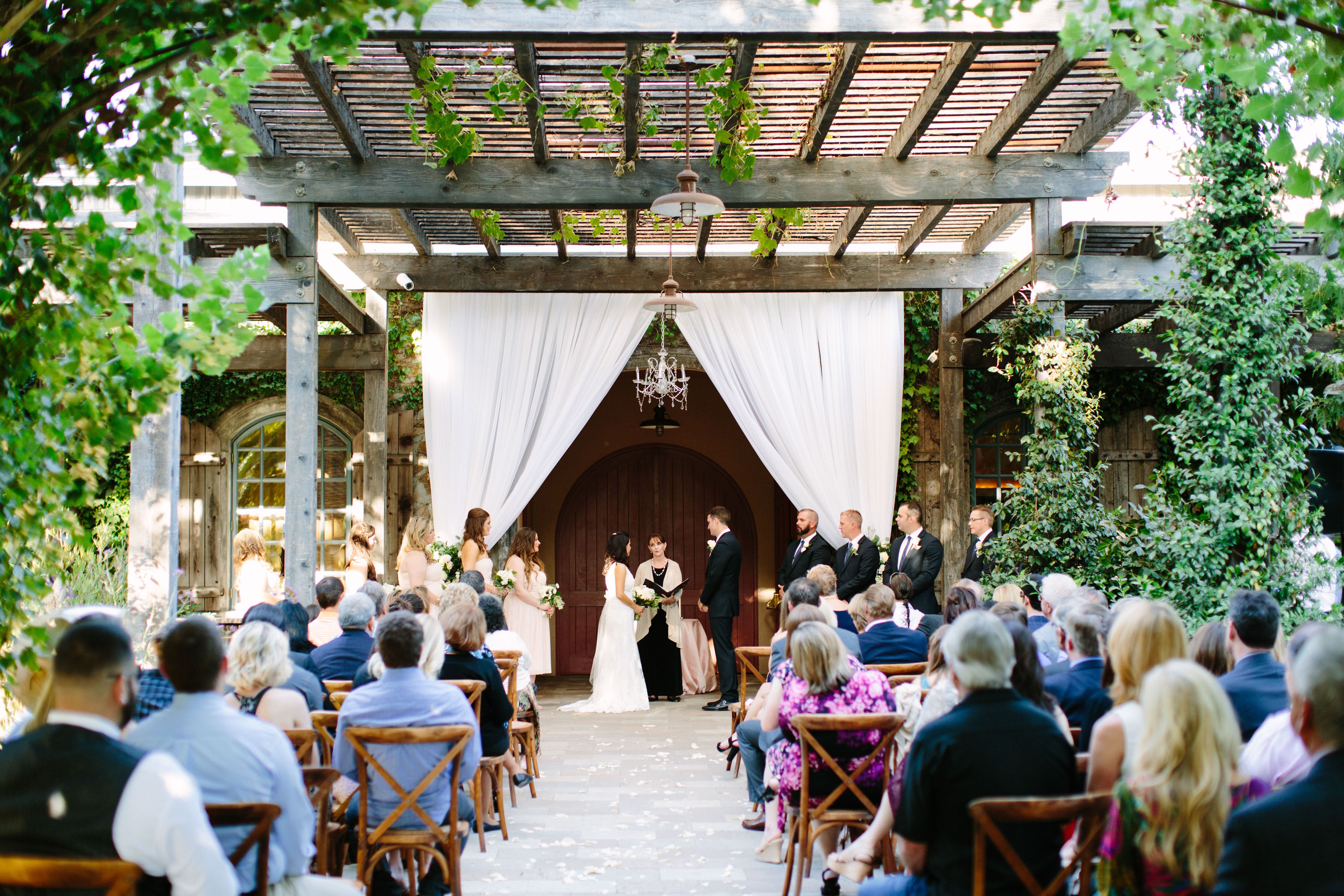  Outdoor  Veranda Wedding  Ceremony