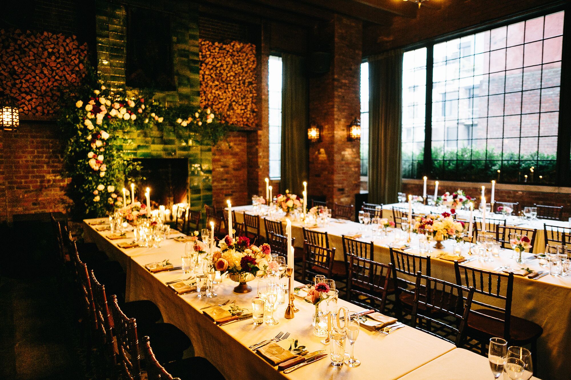 Modern, Industrial Reception at The Bowery Hotel in New York City