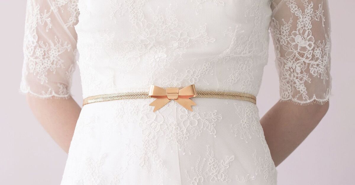 Bridal Rhinestone Wedding Belts 10'' Clear Crystal Beads Satin Bridal Sash Belts