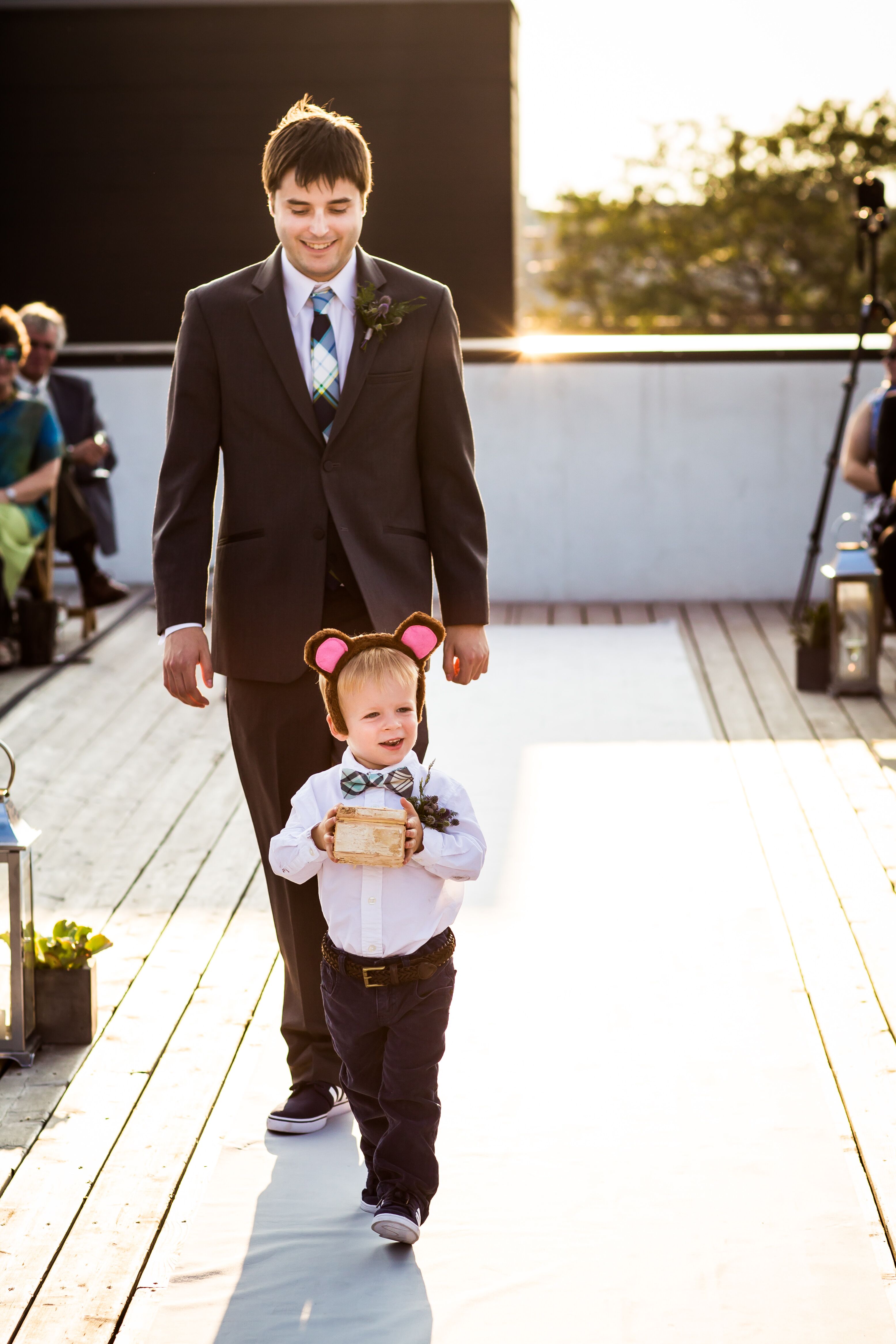 Traditional ring hotsell bearer outfit