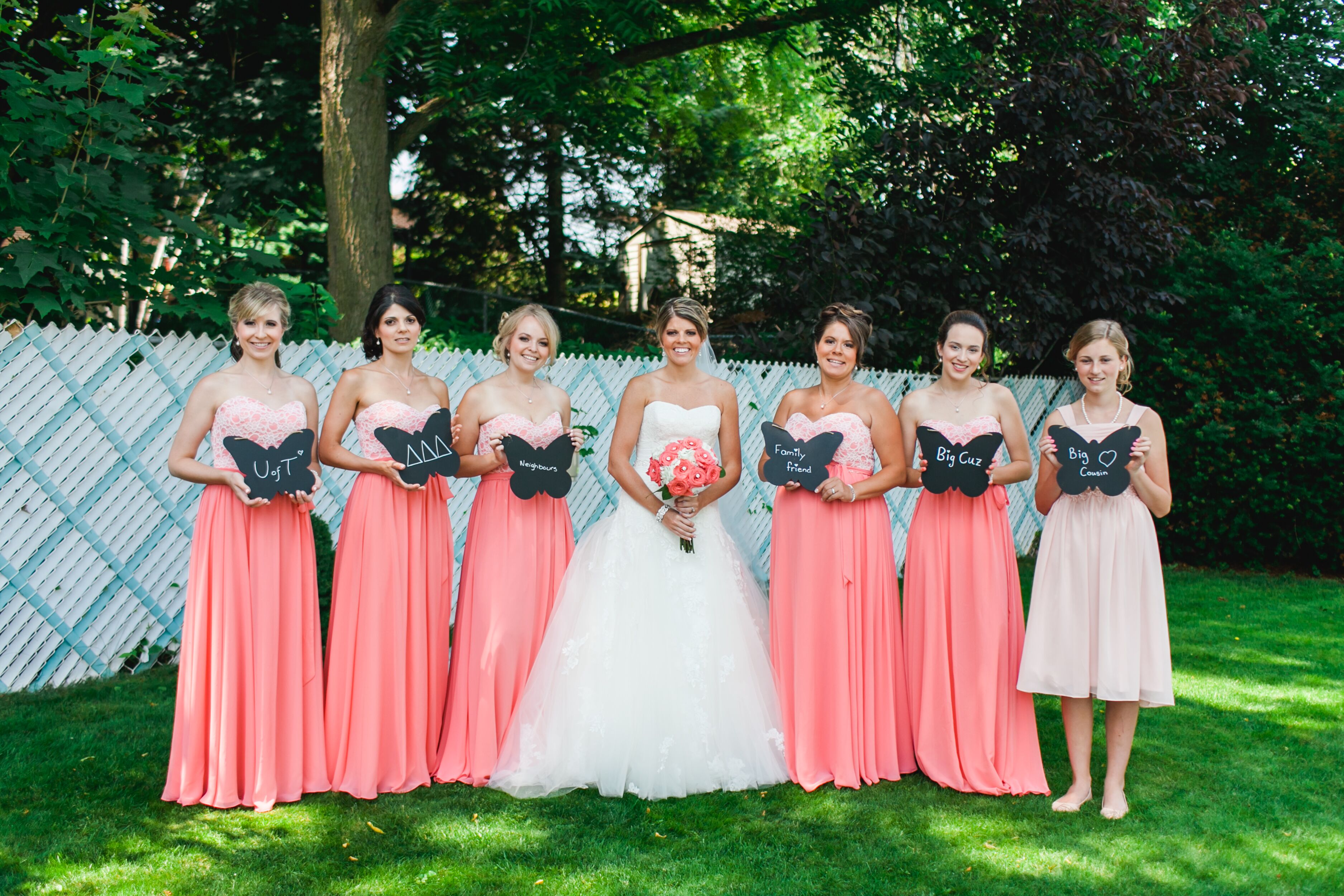 Coral Bridesmaid Dresses