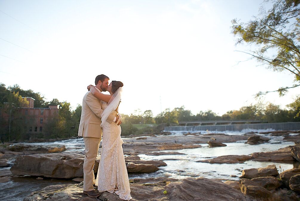 A Shabby-Chic Wedding at the Mill At Yellow River in Porterdale, Georgia