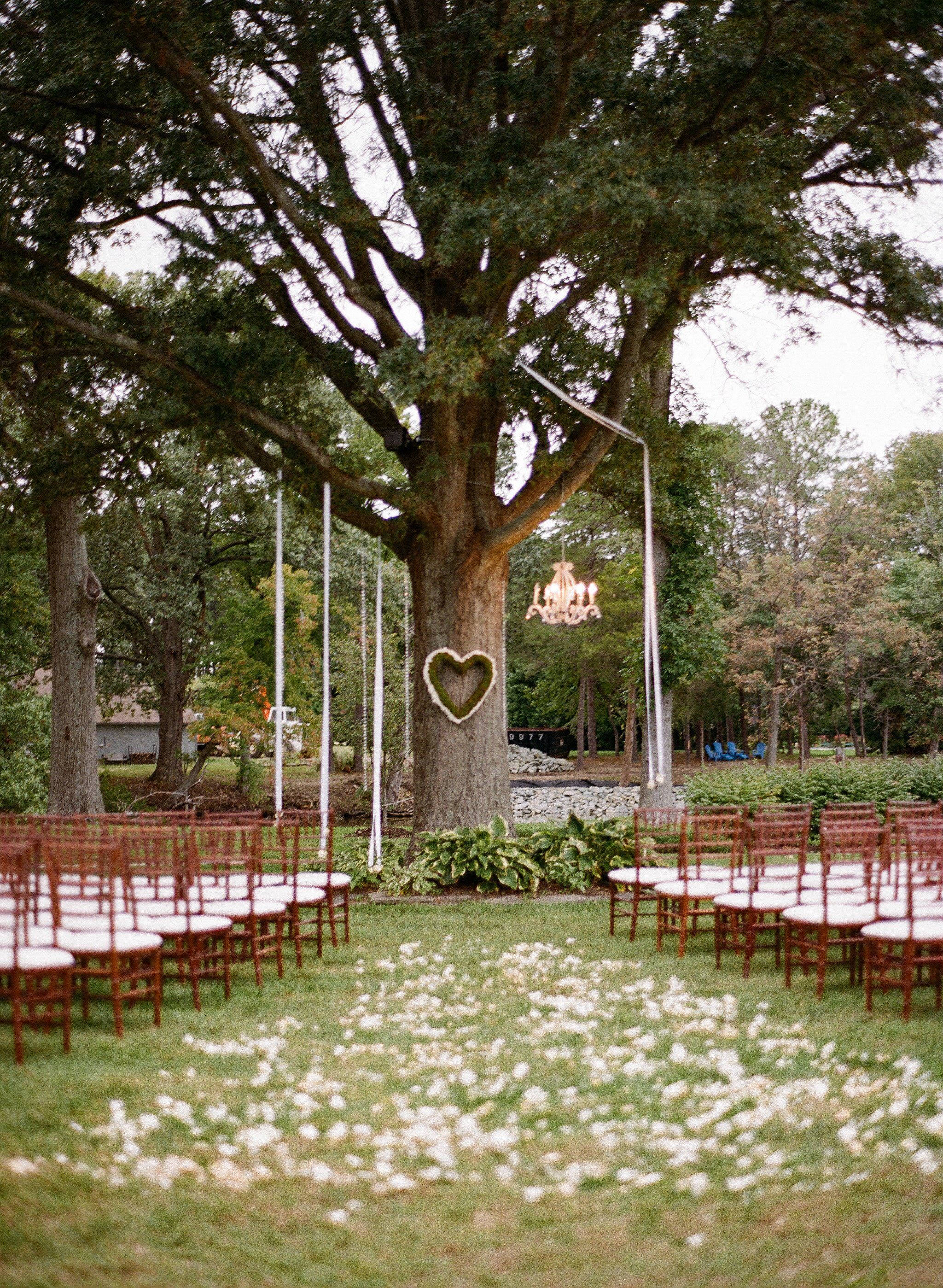 Rustic Outdoor Ceremony Decor