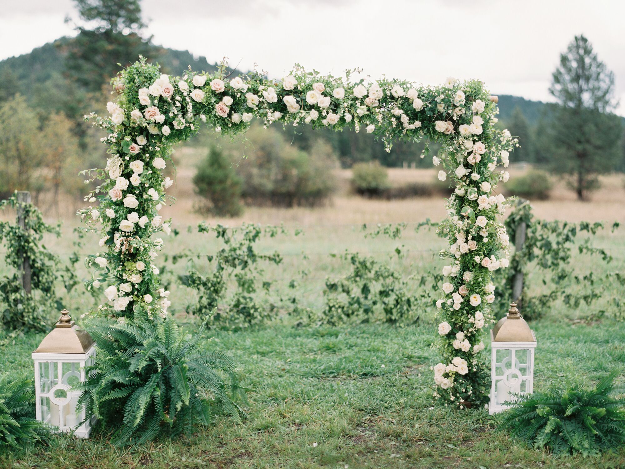 Greenery Wedding арка