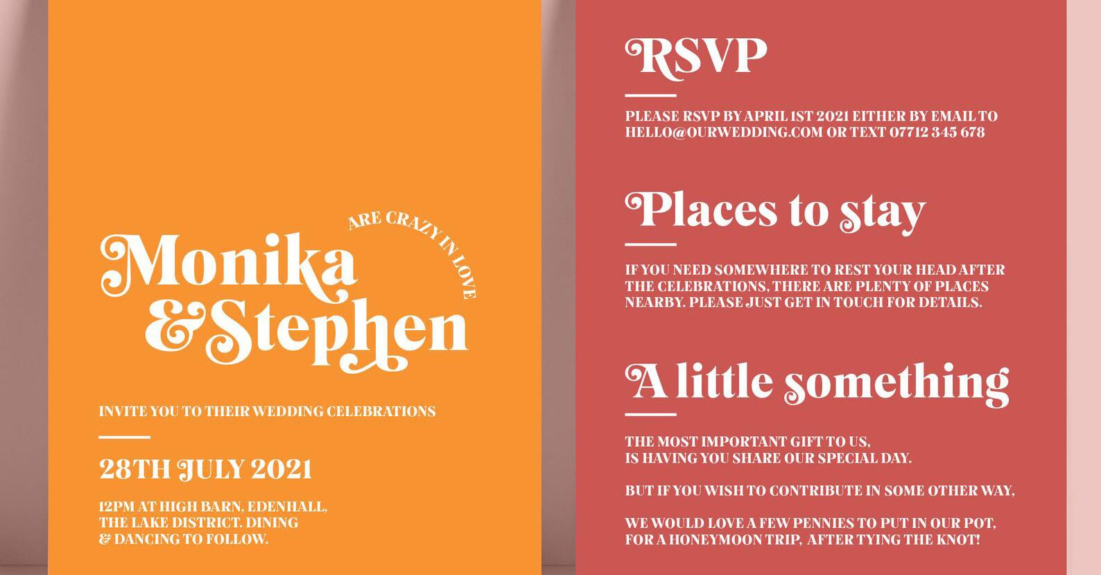 20 Unique Wedding Invitations That'll Stand Out In The Mail