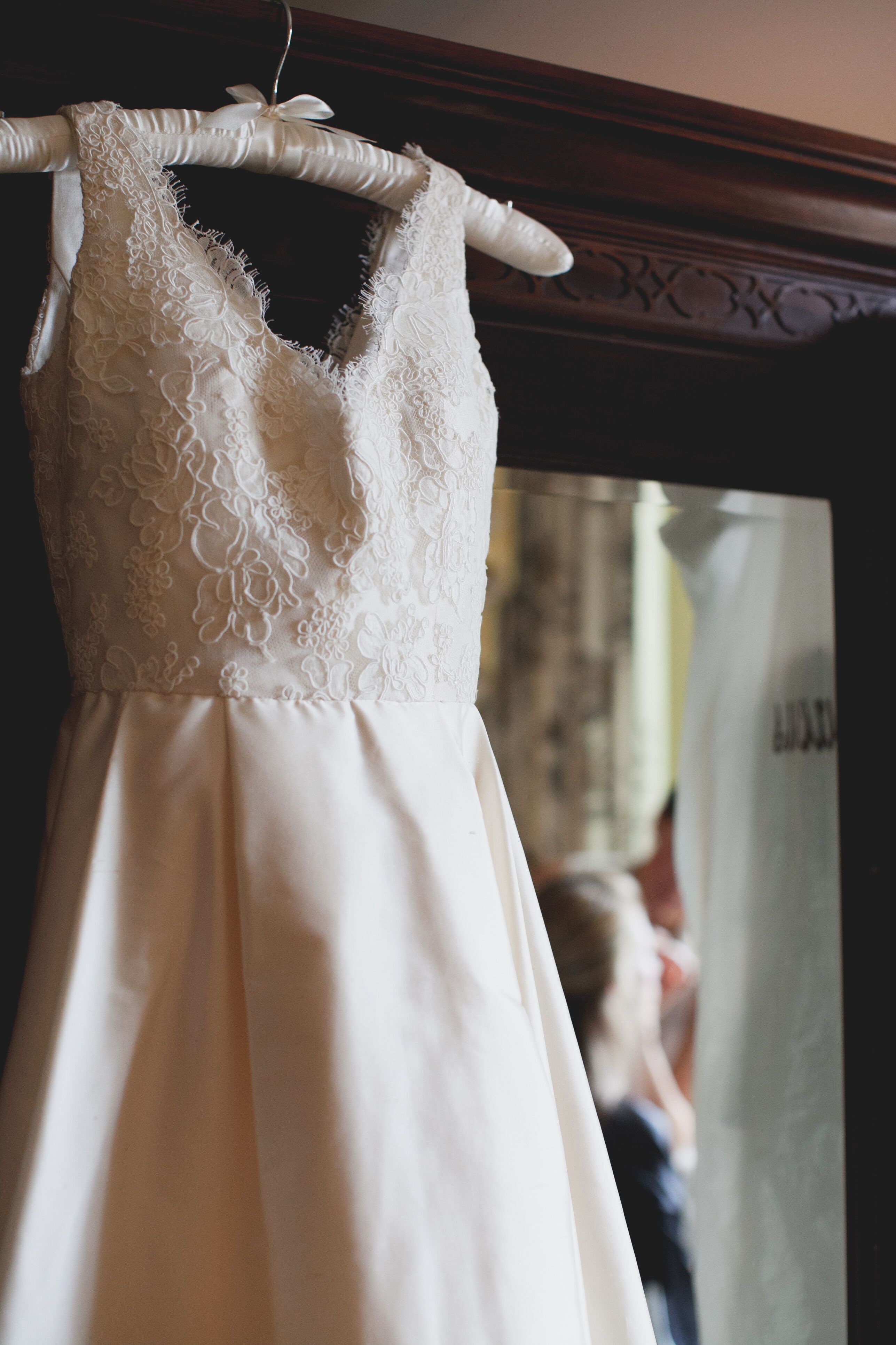 Caroline lace bodice dress hotsell