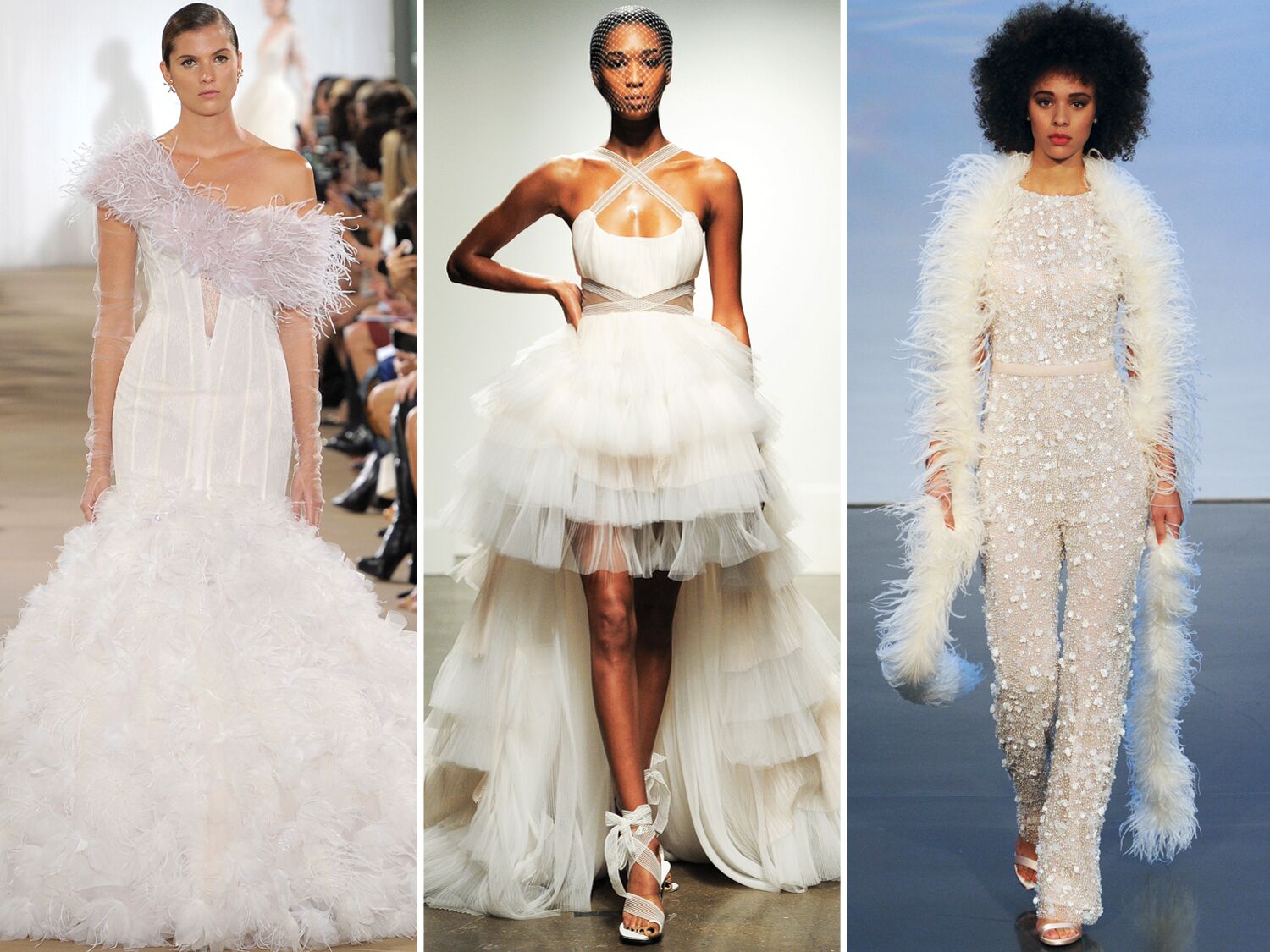 Top Wedding  Dress  Trends  From Fall 2019  Bridal  Fashion  Week