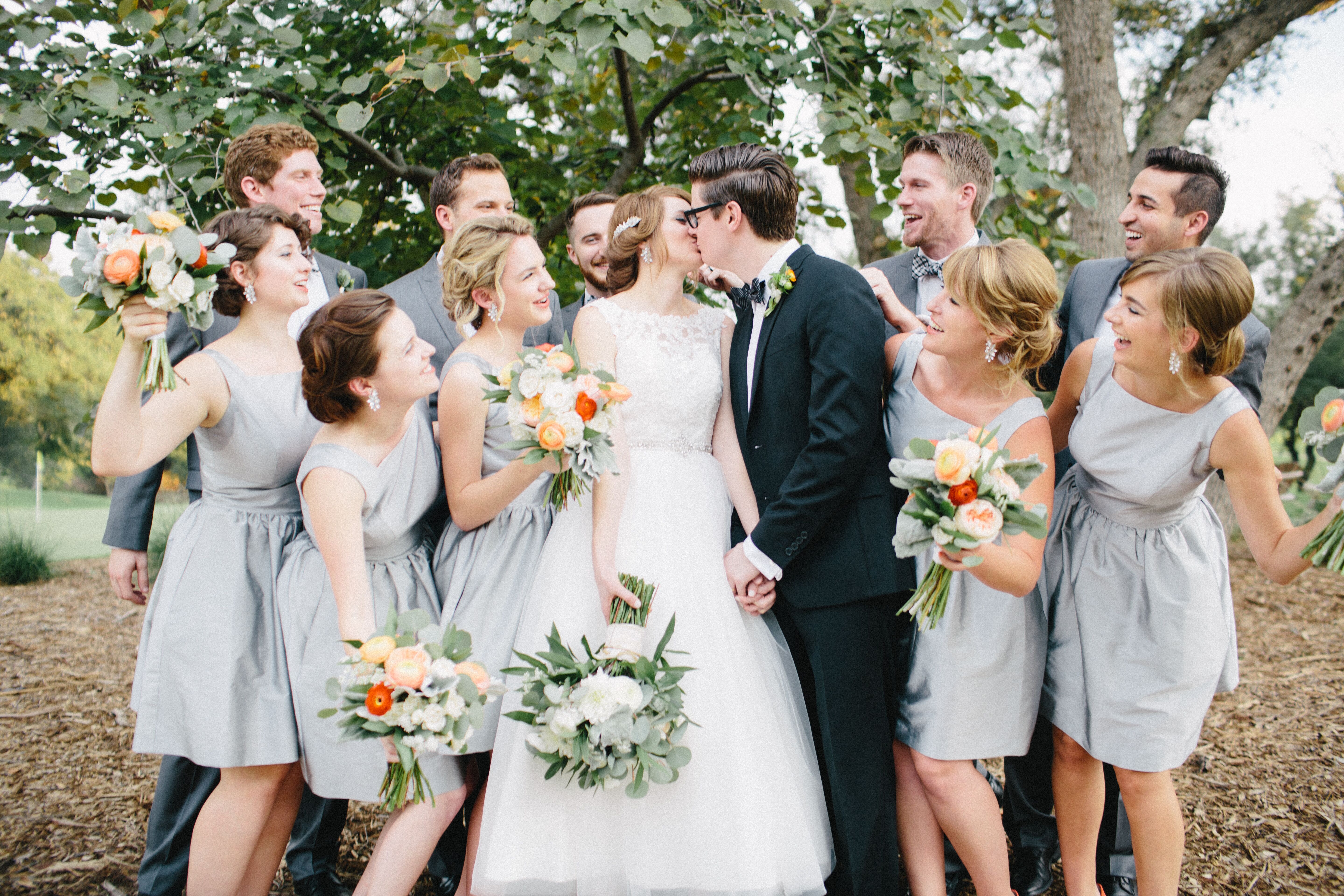Franish: our wedding: the bridal party