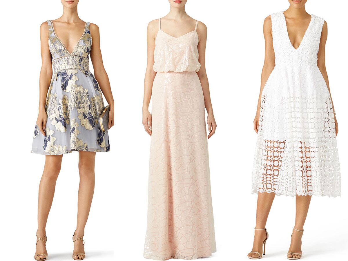 We Chose the Perfect Rent the Runway Dresses for Your Wedding Events