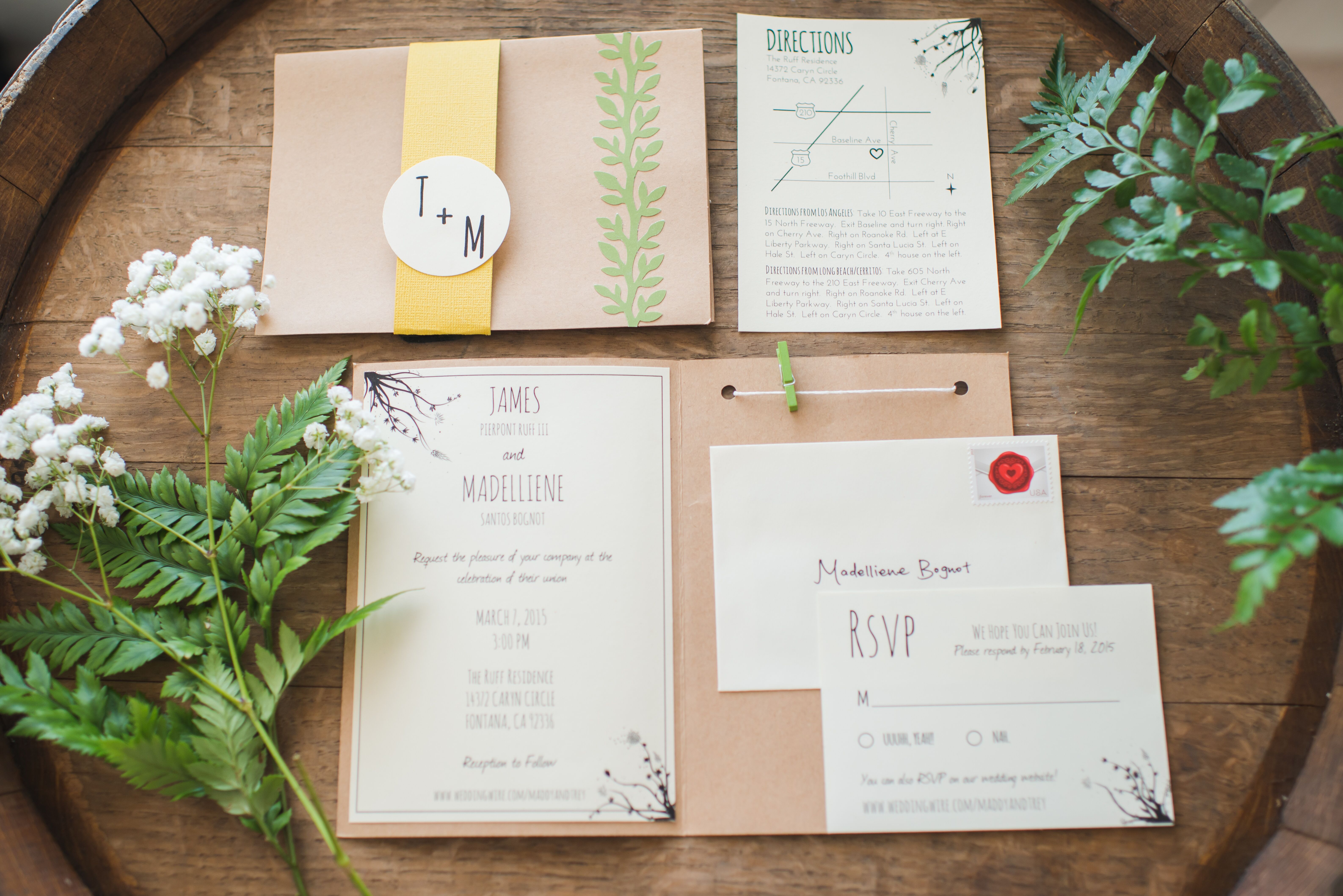 DIY Whimsical Invitation Suite