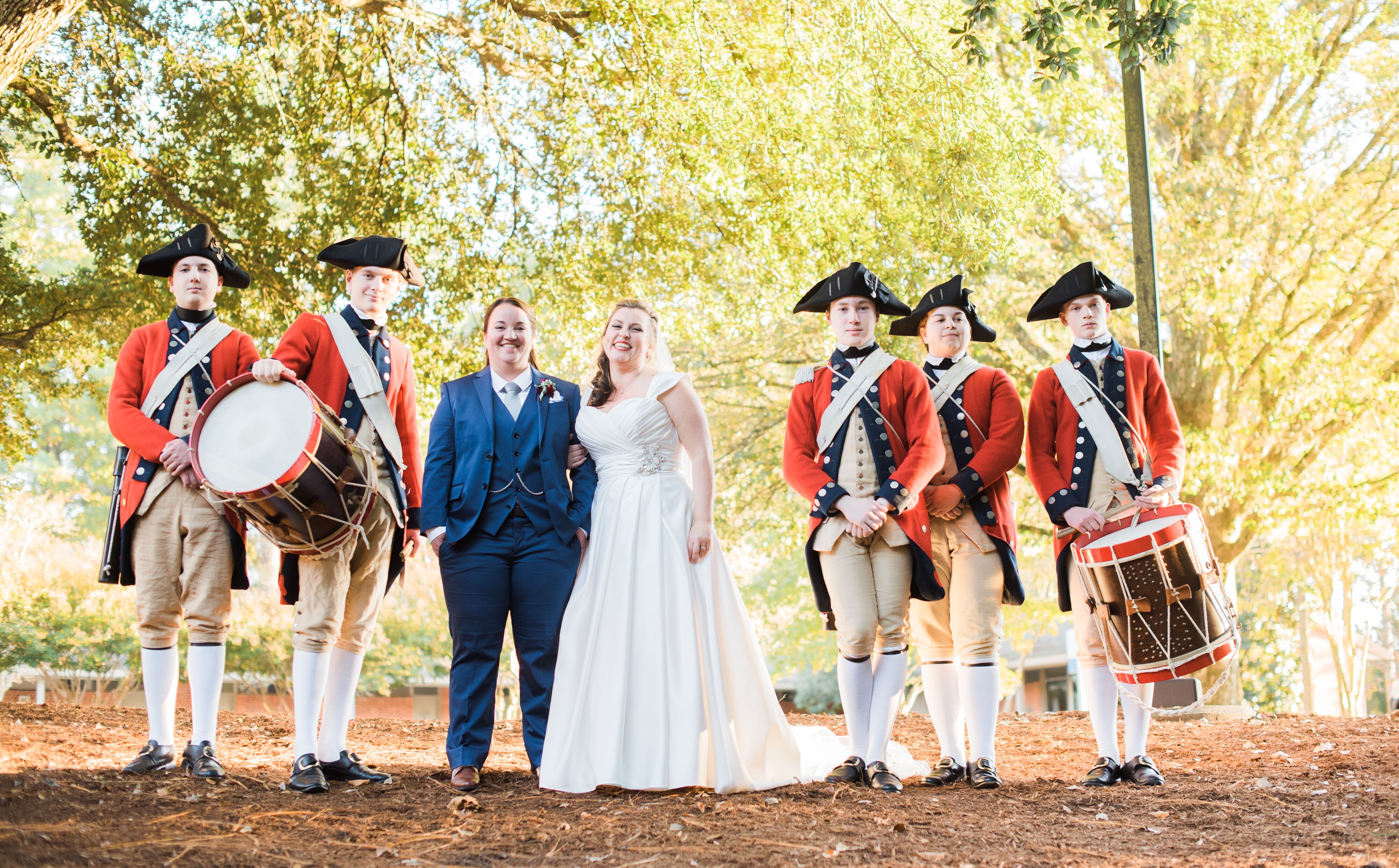 A Colonial-Inspired Fall Wedding at Colonial Williamsburg in