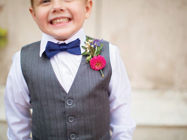 ring barrier wedding tux