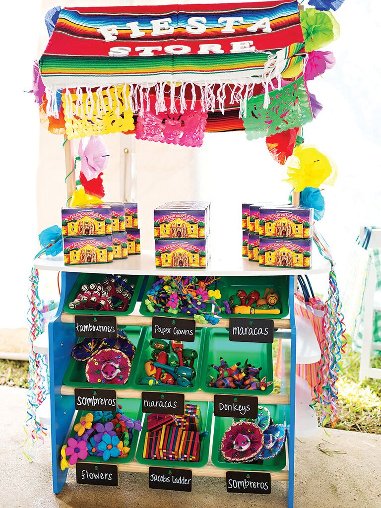 Fiesta Store toy idea for a wedding reception