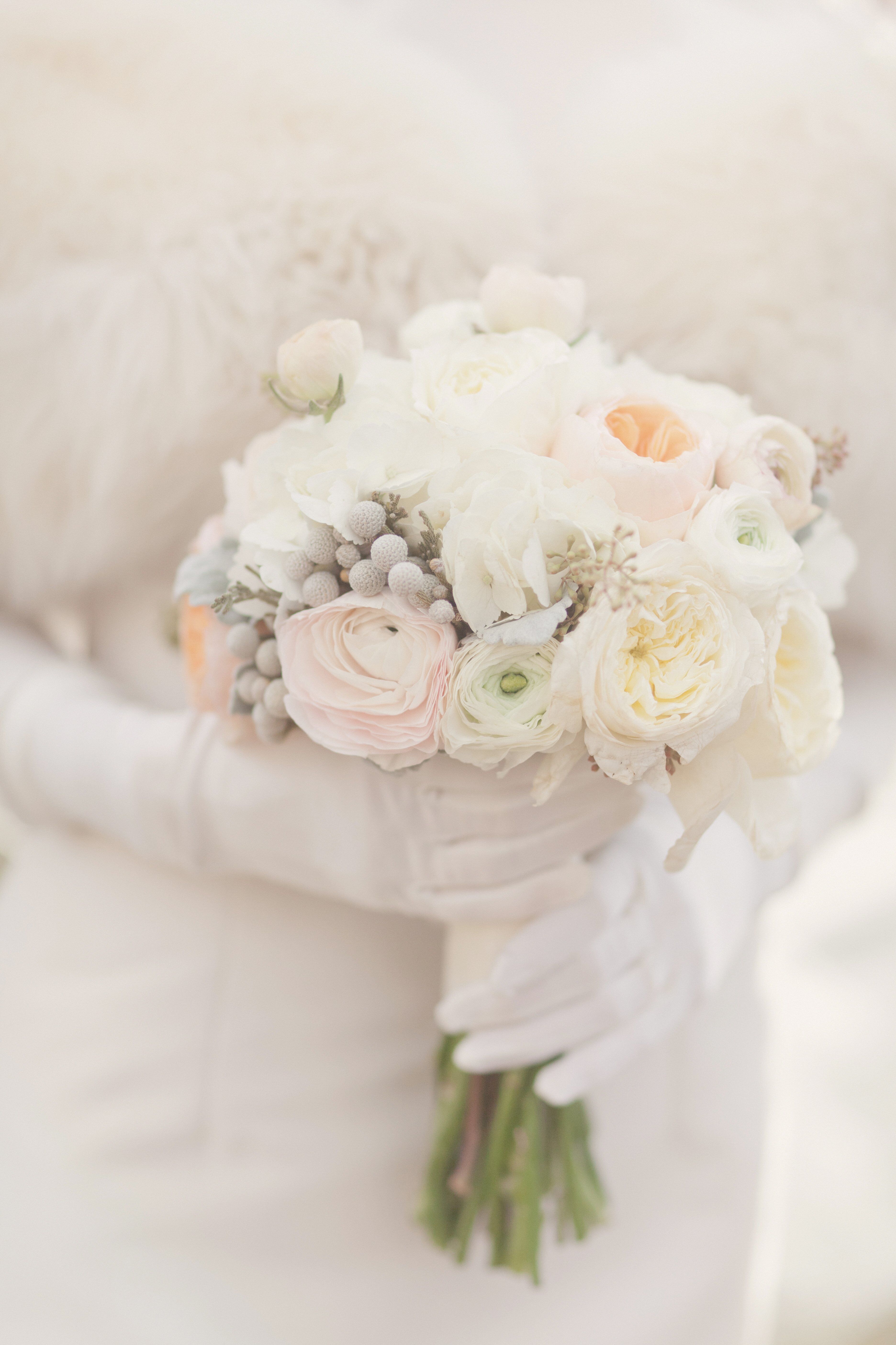 blushing ivory bridal