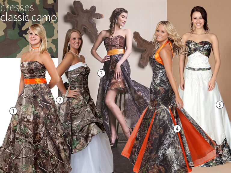 Camo Wedding Dresses - Camo Bridesmaid Dresses