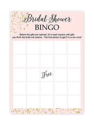 10 Printable Bridal Shower Games to DIY