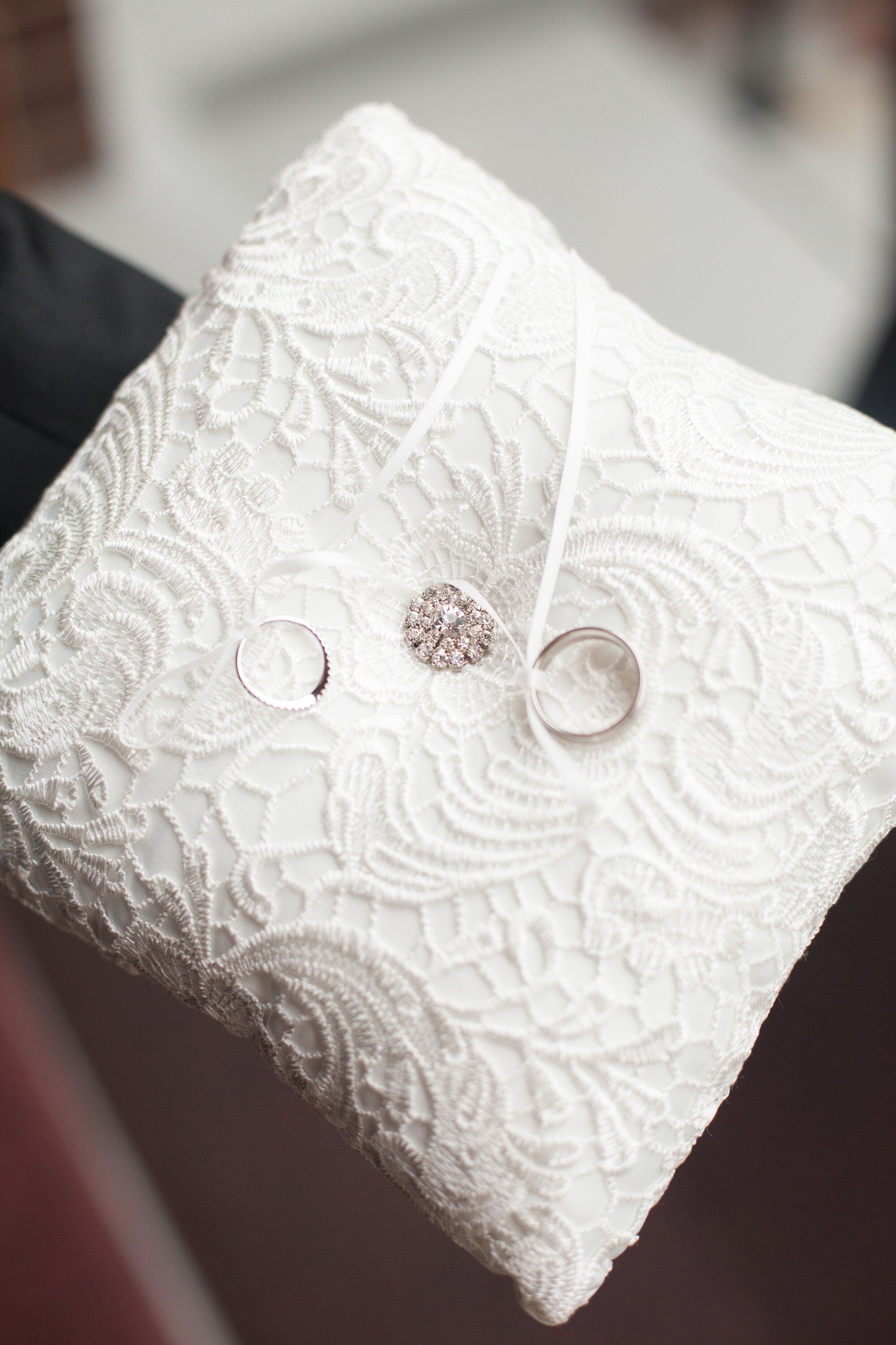 Detailed Intricate Ring Pillow