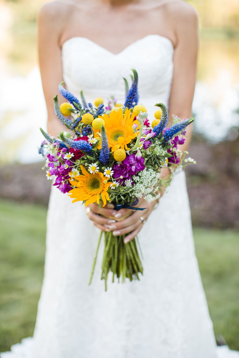 Rustic Wildflower Bridal Bouquet