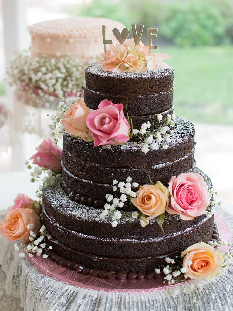Consider these chocolatey alternatives for your wedding cake before deciding on a traditional white one.